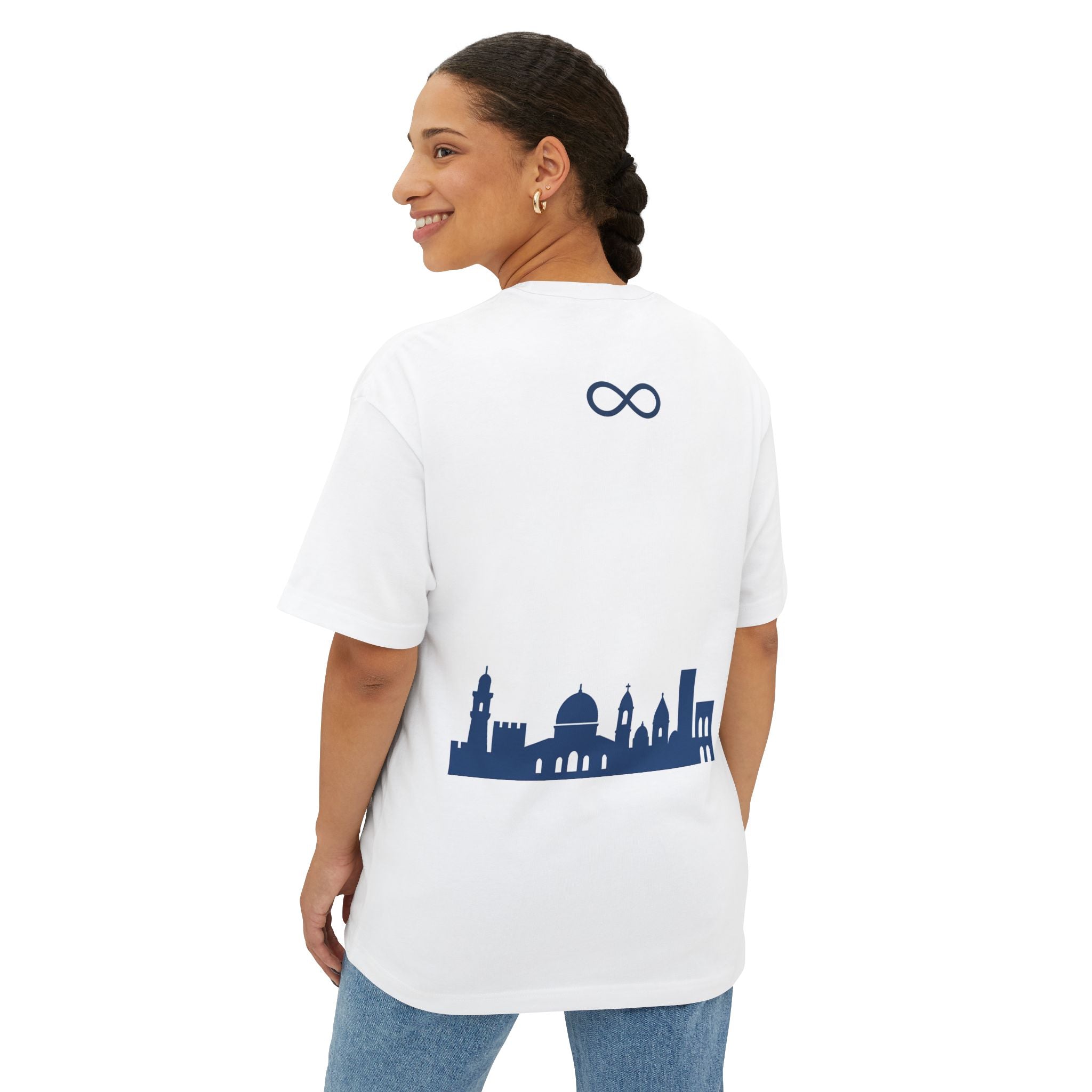 Official Eretz Yisrael Oversized Boxy Tee